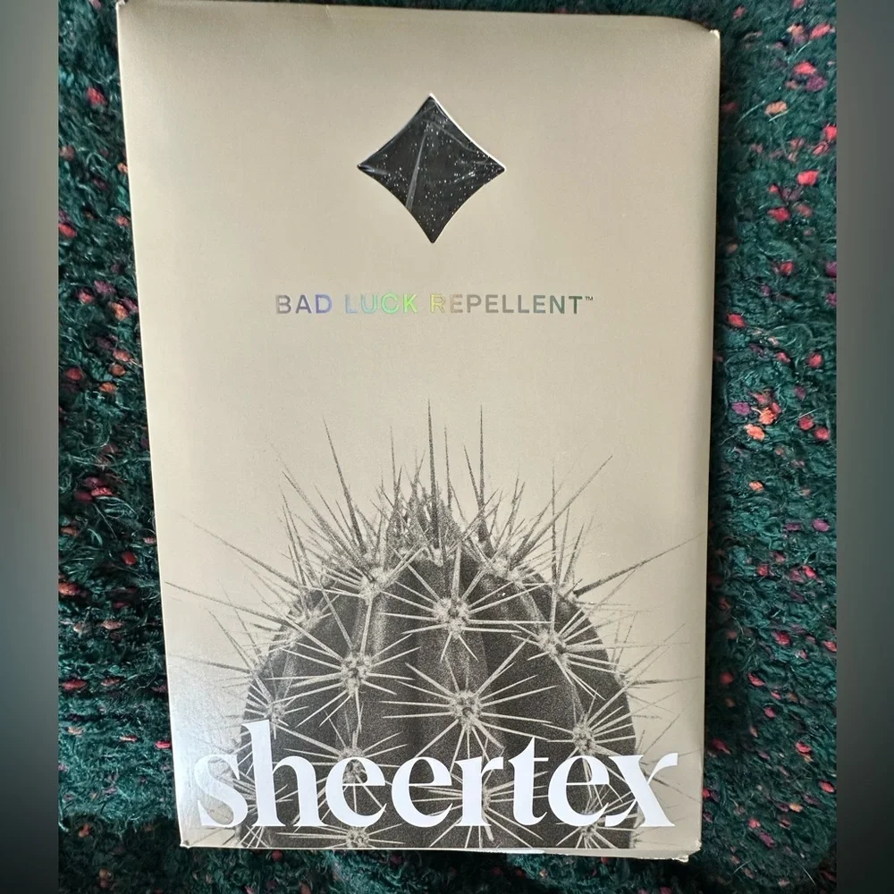 Rare Sheertex NWT Gold Glitter Rip-Resist Tights Size S